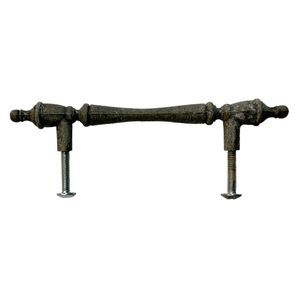 Lot (5) Vintage 5” Hardware Pulls Handles Dresser Drawers Cast Iron Pati…